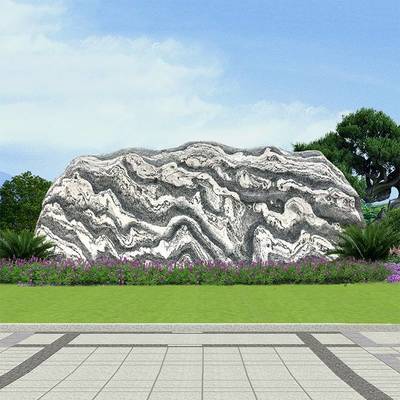 天然景观石 园林的点睛之笔与永恒之美